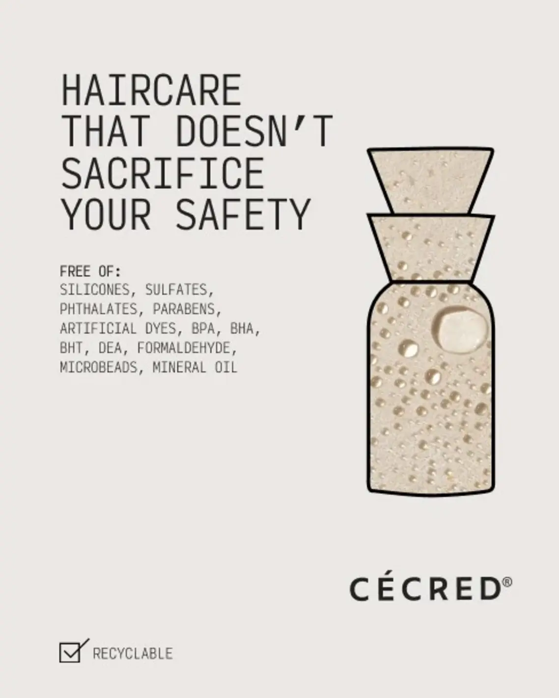 Cécred's Mist Ingredients