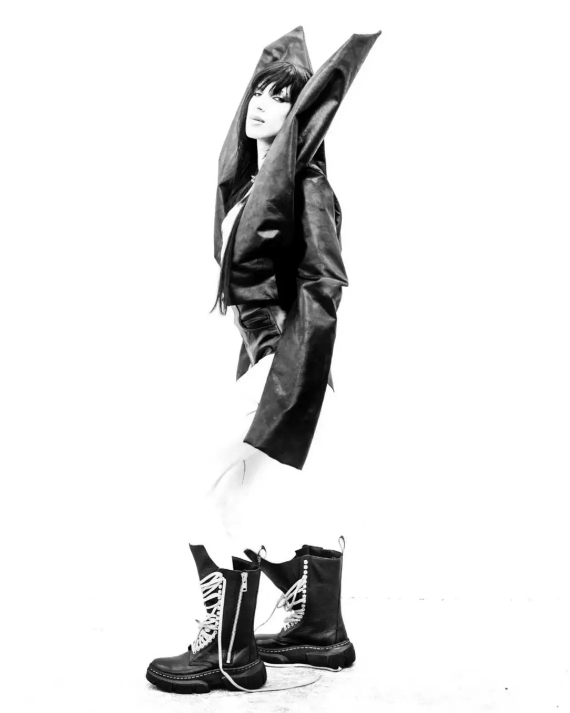 Rick Owens Dr. Martens 1918 Boot Campaign