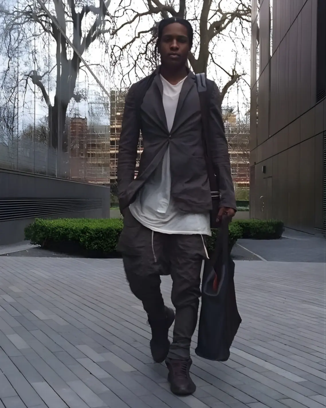 A$AP Rocky in Rick Owens