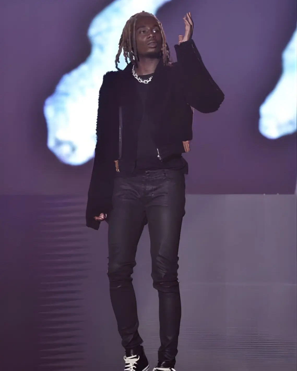 Playboy Carti in Rick Owens