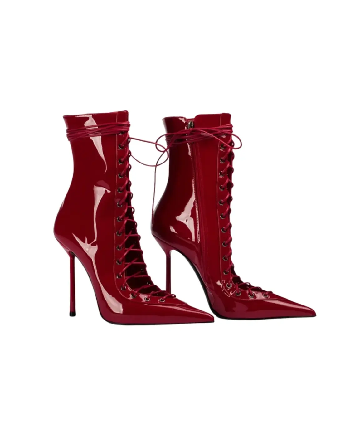 Scarlet Puss-Bow Le Silla Colette Boots