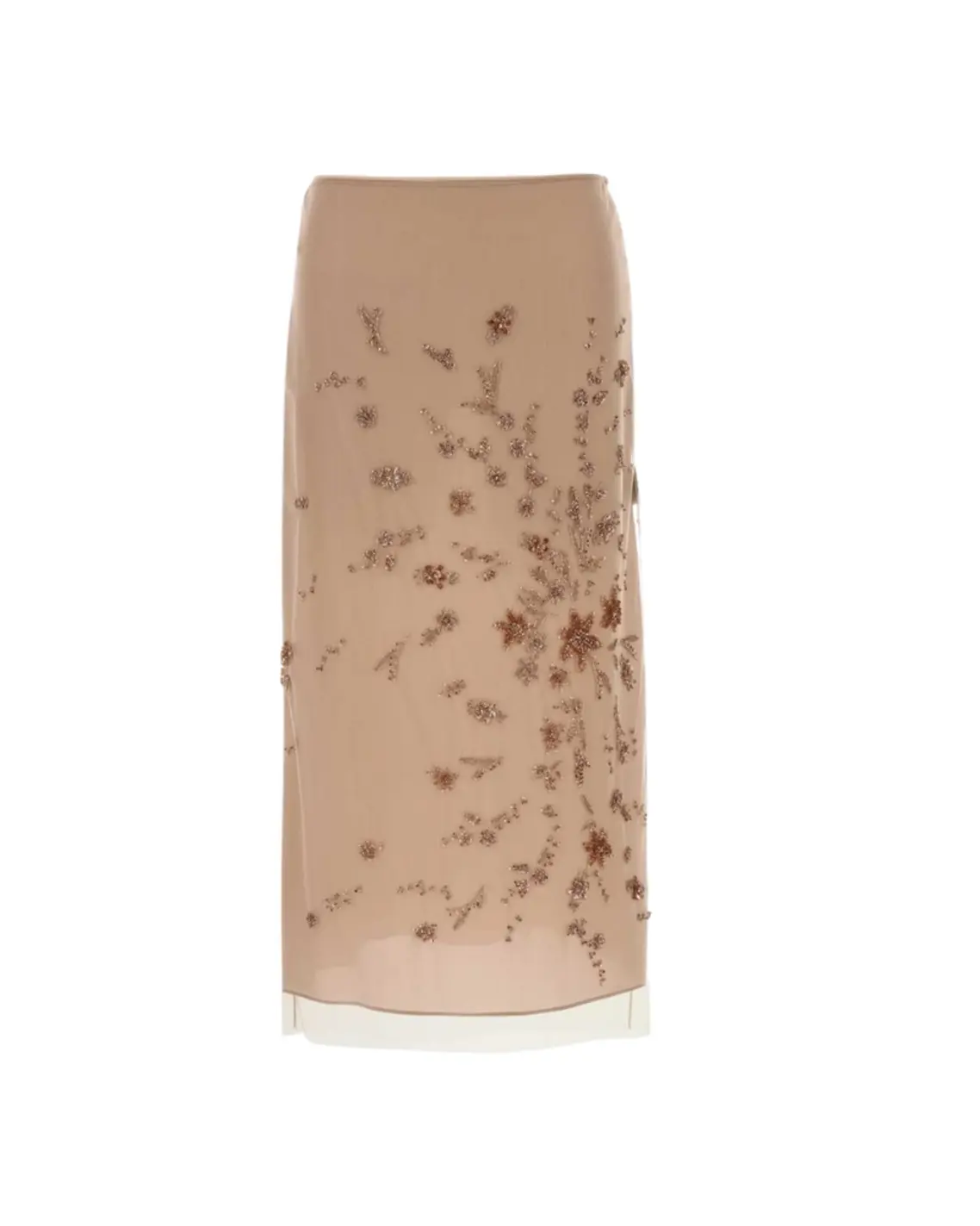 Vernal Varnish Fendi Tulle Beaded Skirt