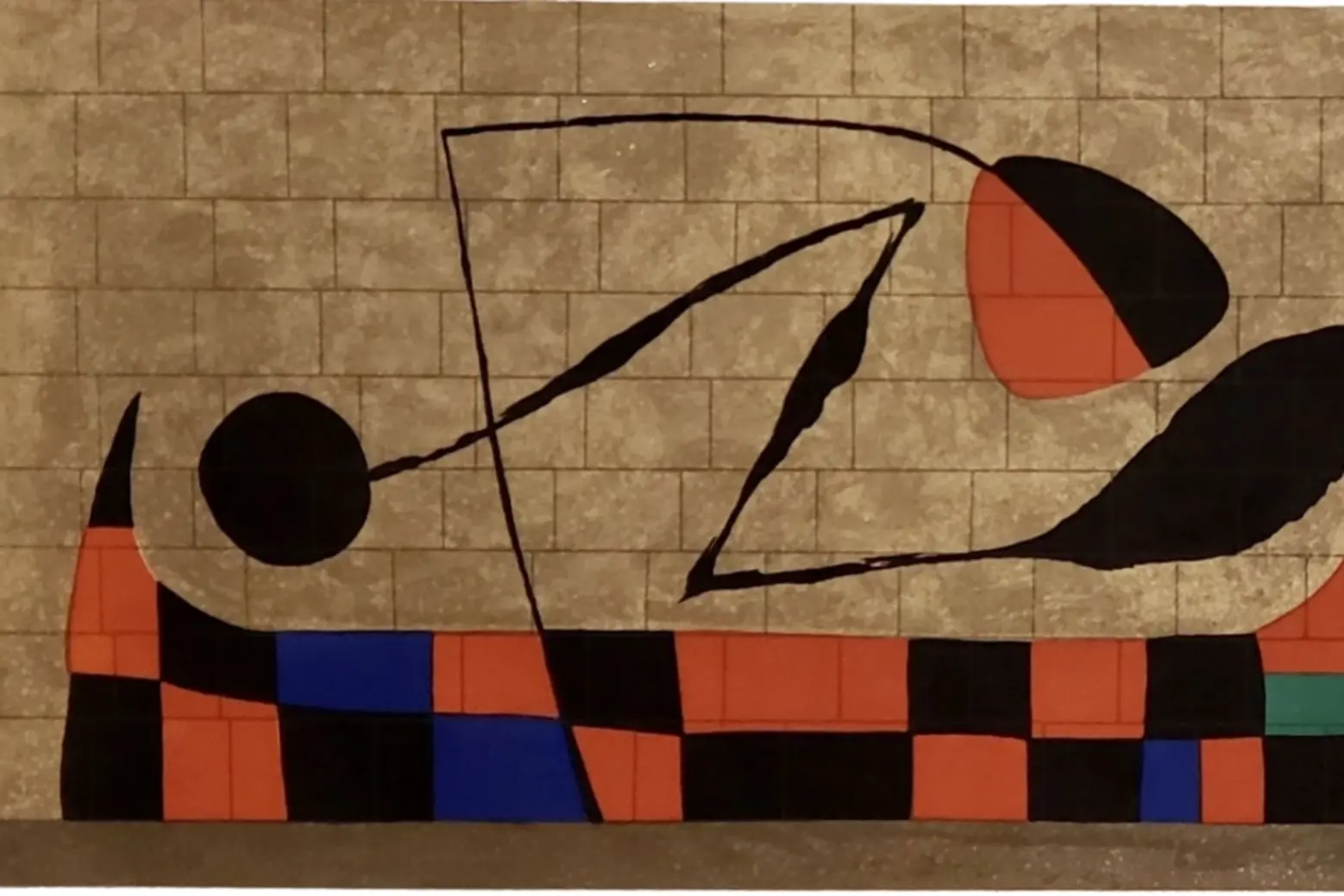 Joan Miró Surrealism Mur de la Lune (Wall of the Moon)