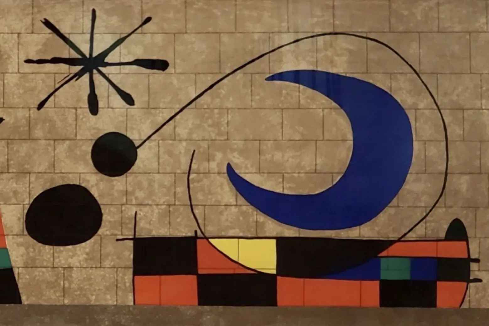 Joan Miró Surrealism Mur de la Lune (Wall of the Moon) 2