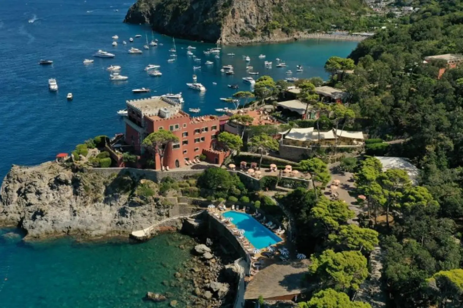 best luxury hotels in Italy most exclusive hotels in the world: Mezzatorre Hotel & Thermal Spa, the Watcher of Ischia