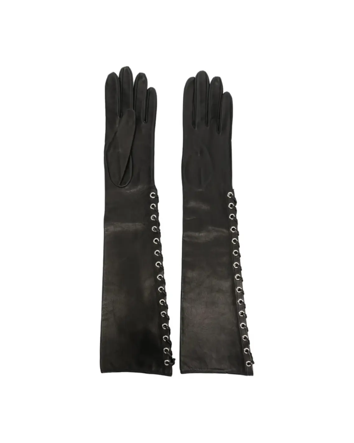 Iron Ingenue 2 Manokhi Lace-Up Leather Gloves