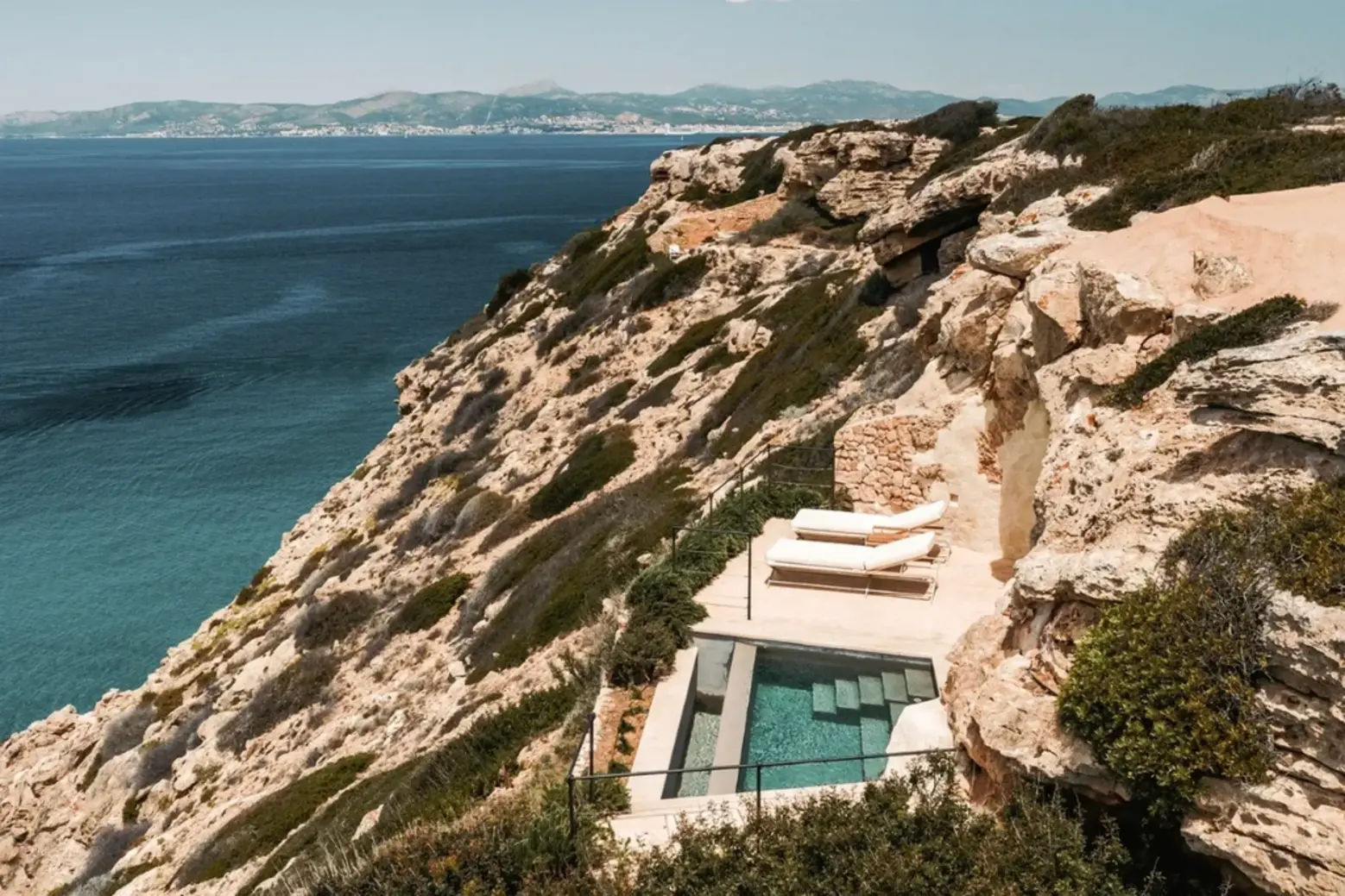Cliffside luxury most exclusive hotels in the world 2 Cap Rocat, Mallorca