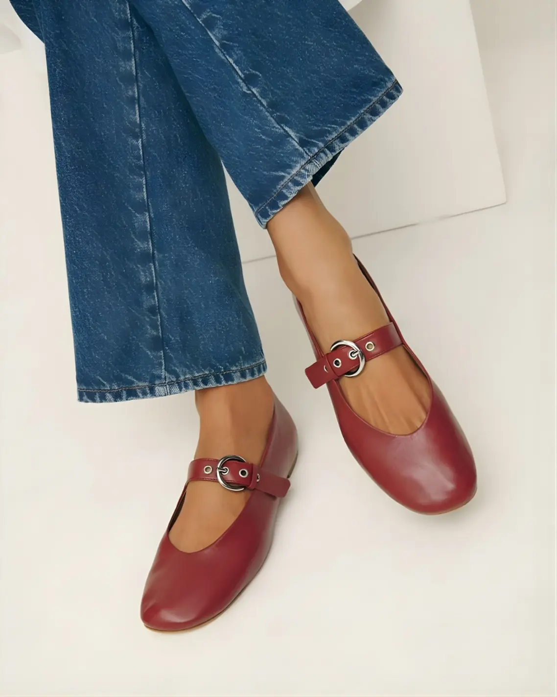 breezy pants Ballet flats