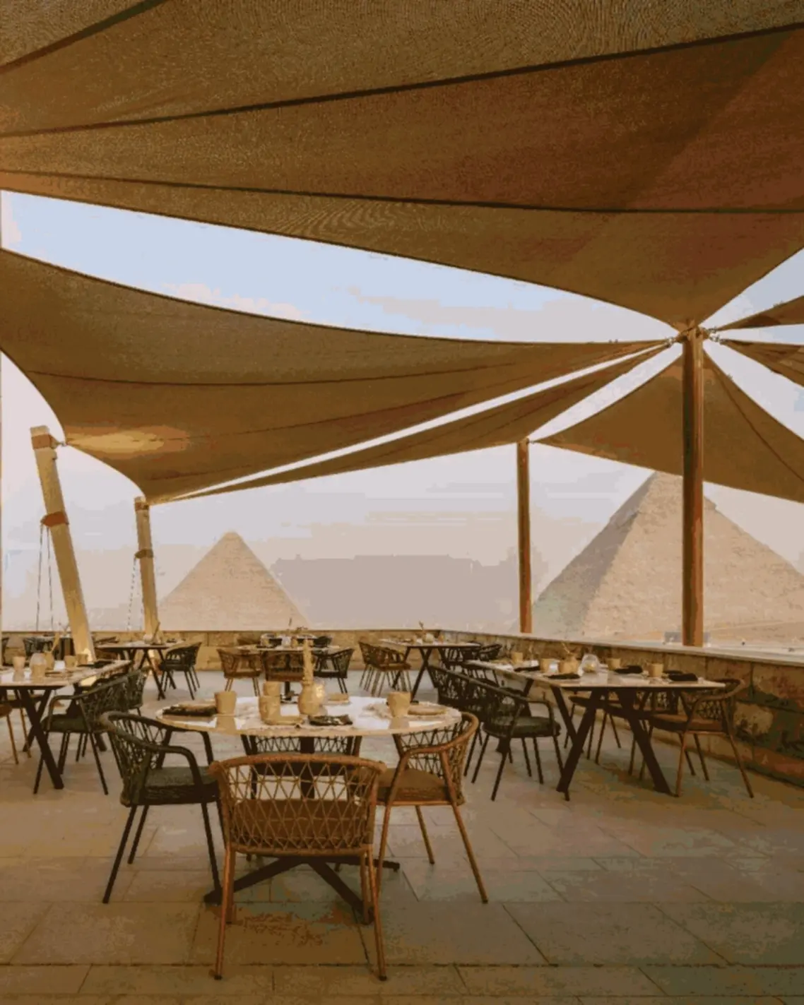 Cairo open-air museum Khufu’s Restaurant