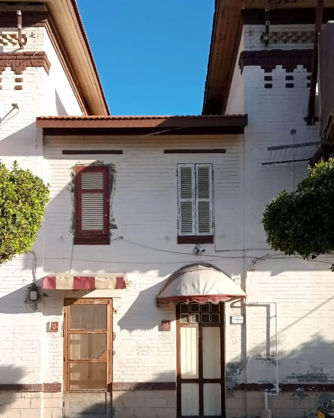 Suez Canal canal city Port Fuad’s historic housing district