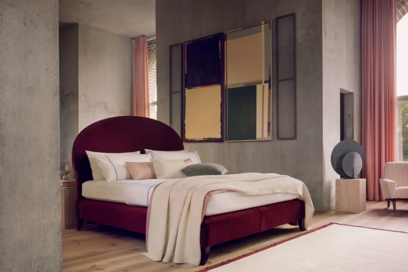 luxury beddings brands 'Elly', an ode to the timeless elegant of a violin