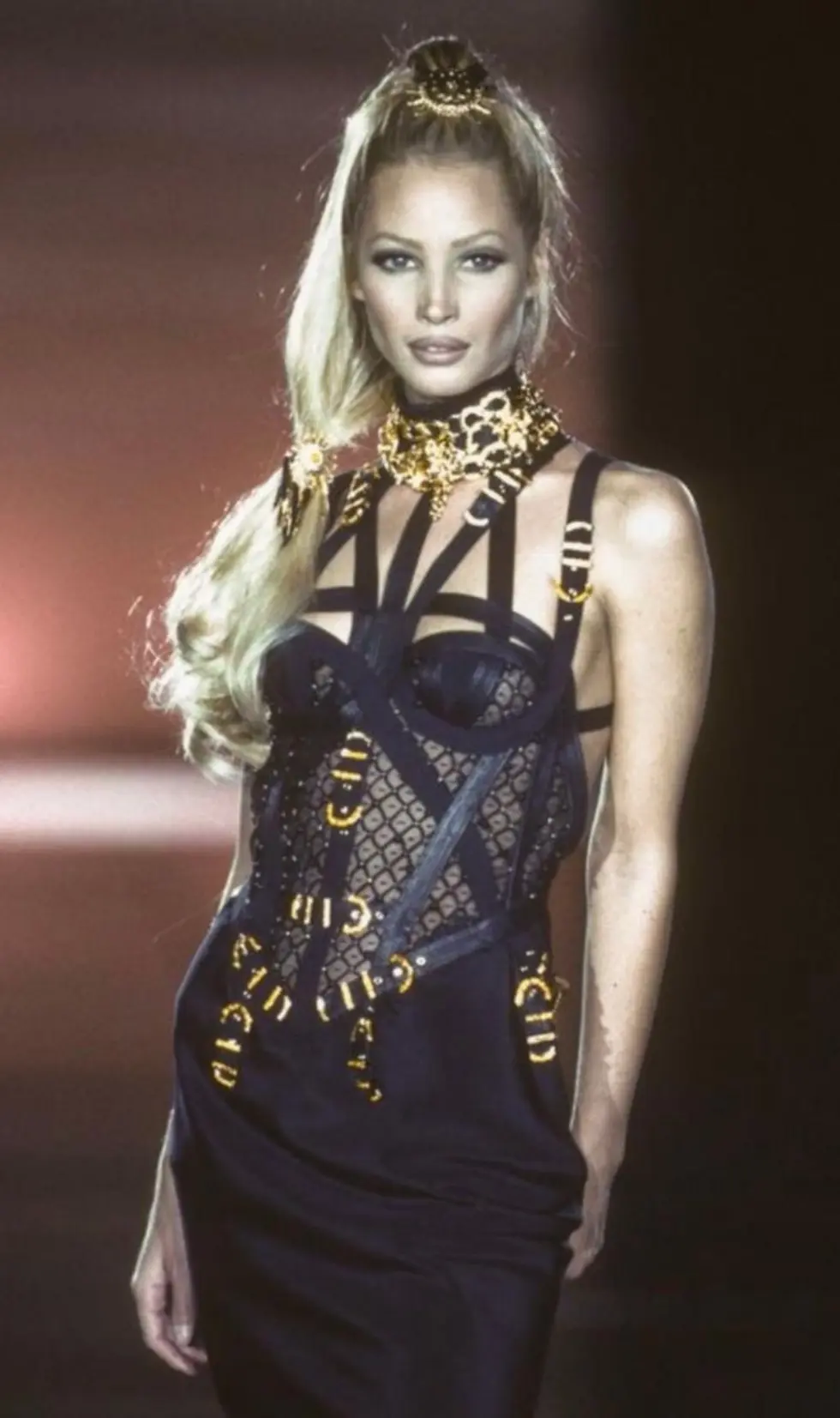 Versace Fall 1992 Miss S&M b Fetish Style