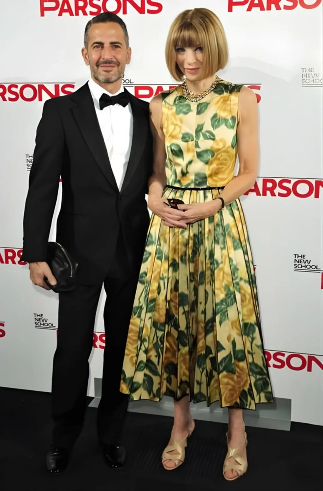 Anna Wintour and Marc Jacobs