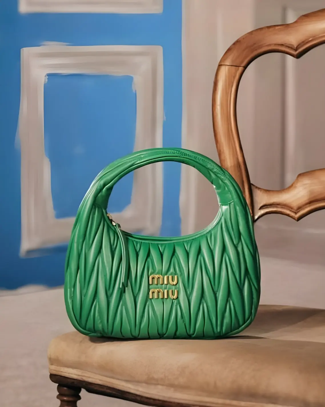 Miu Miu Matelassé Miu Miu Wander Bag