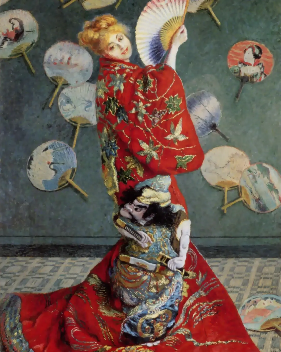 Ukiyo-e La Japonaise