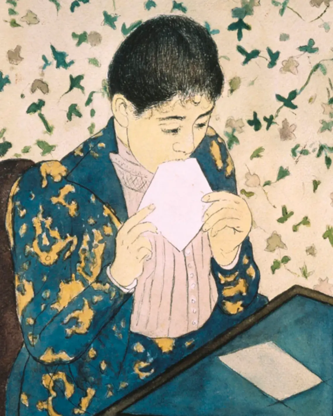 Ukiyo-e The Letter