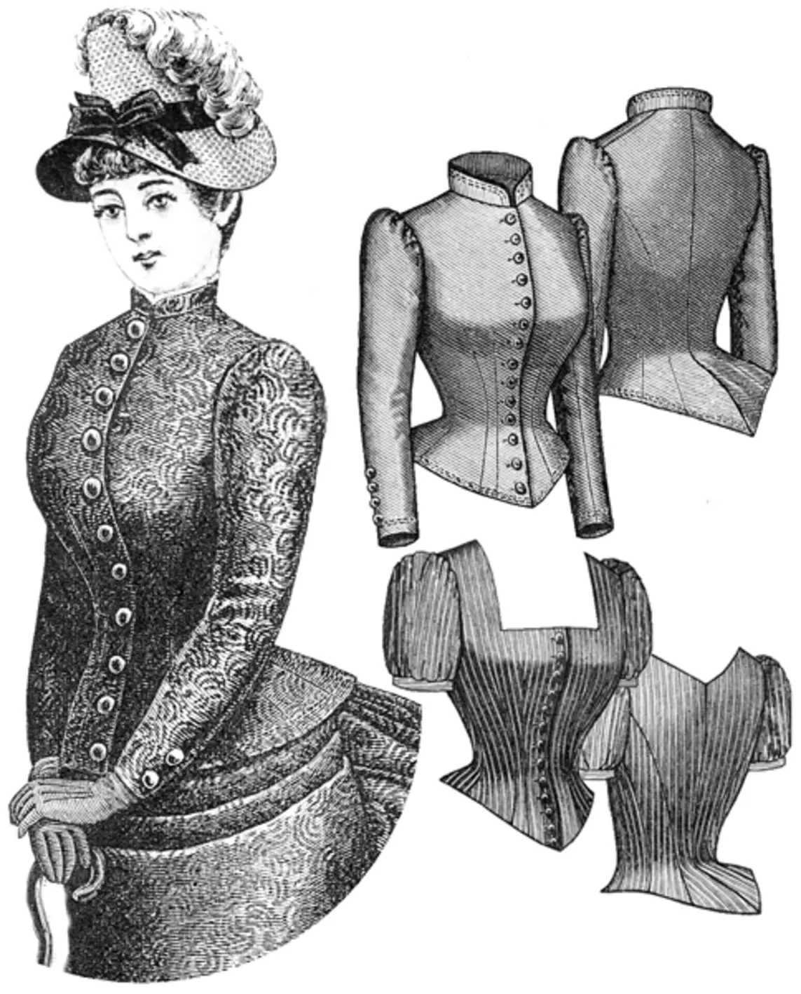 The Bustle Silhouette As Engineered Romance 1