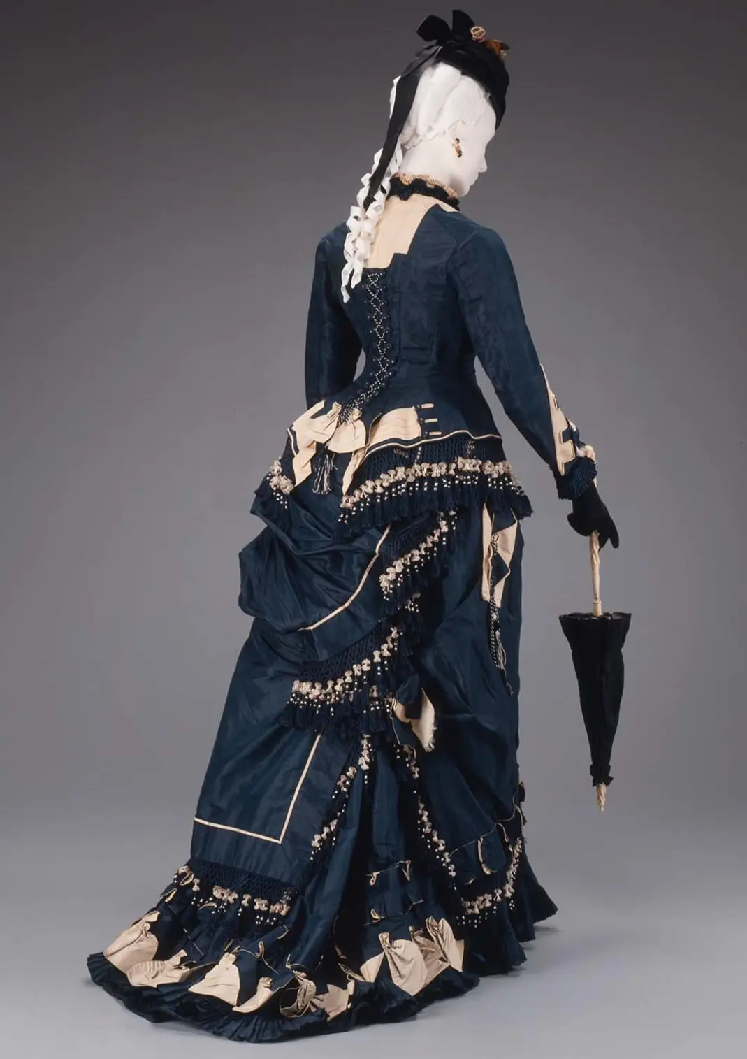 How The Bustle Silhouette Evolved Through The Century