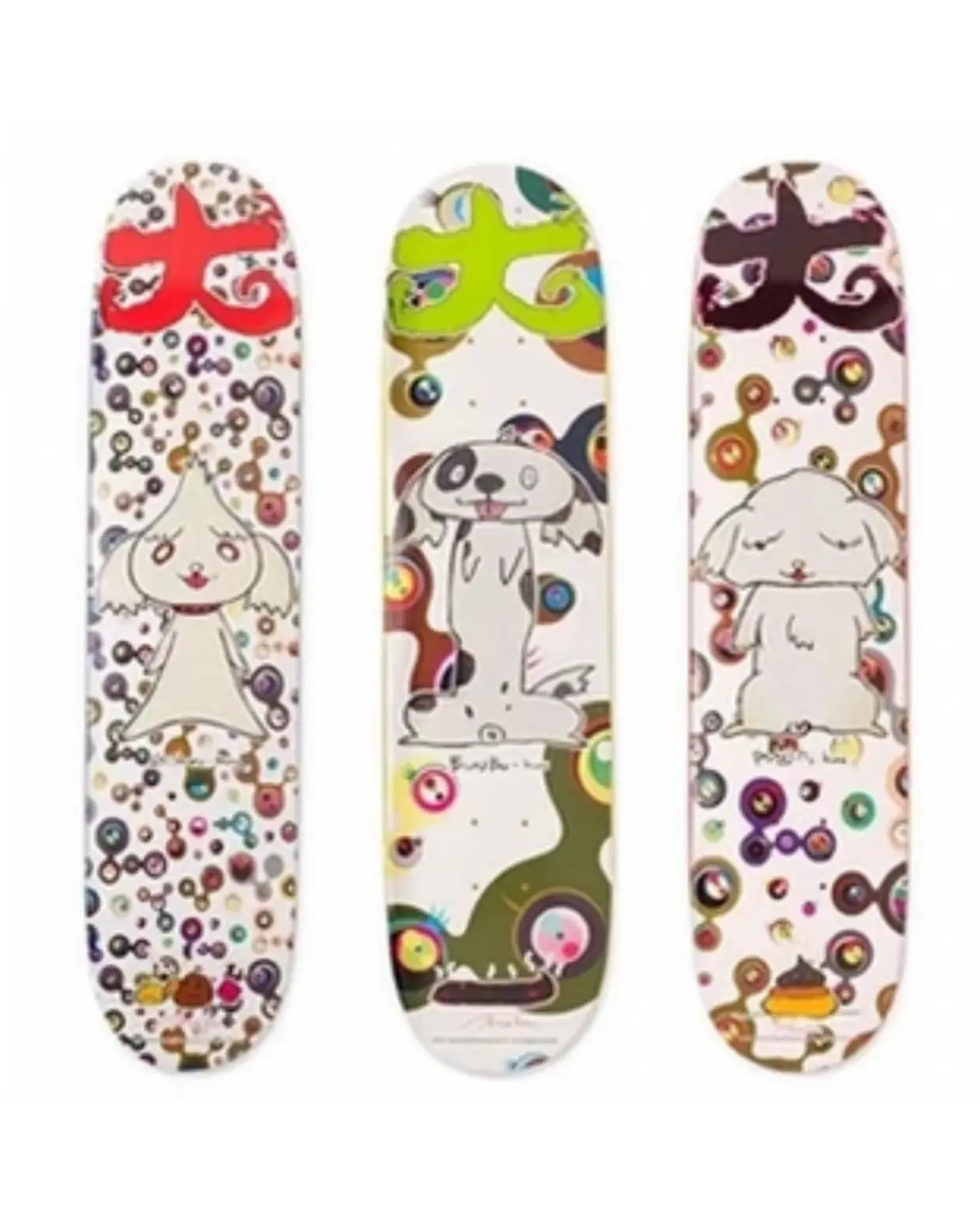Supreme x Takashi Murakami Skate Decks