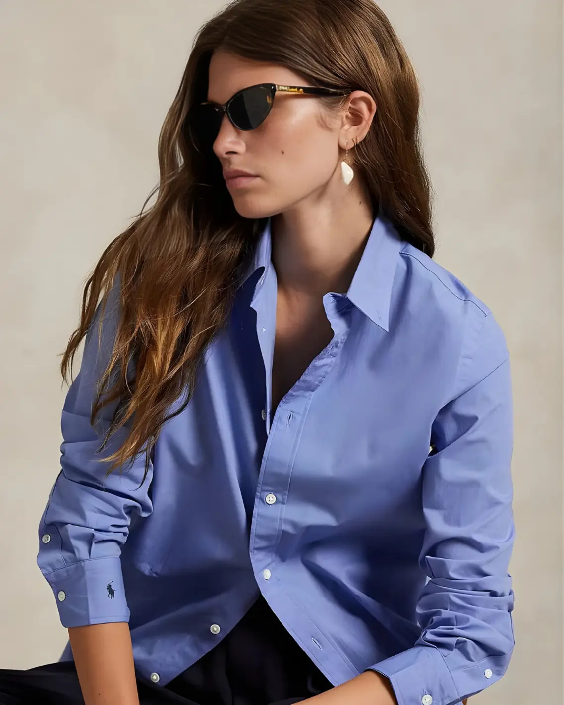 Ralph Lauren sleeve logo