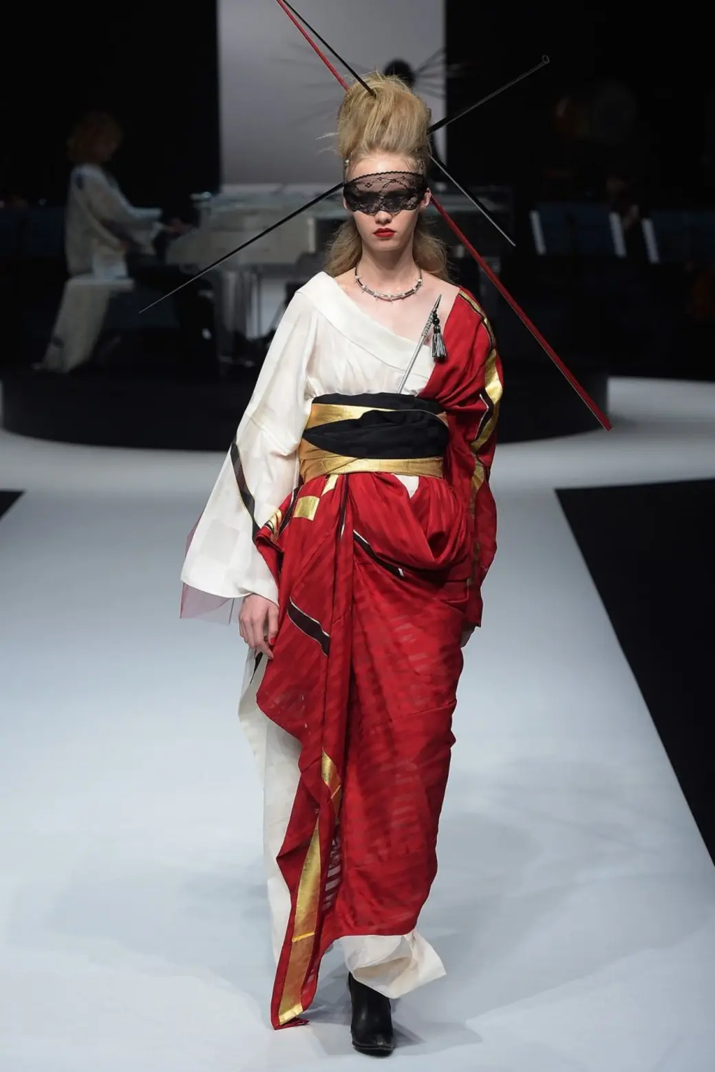 Kimono On the Runway c