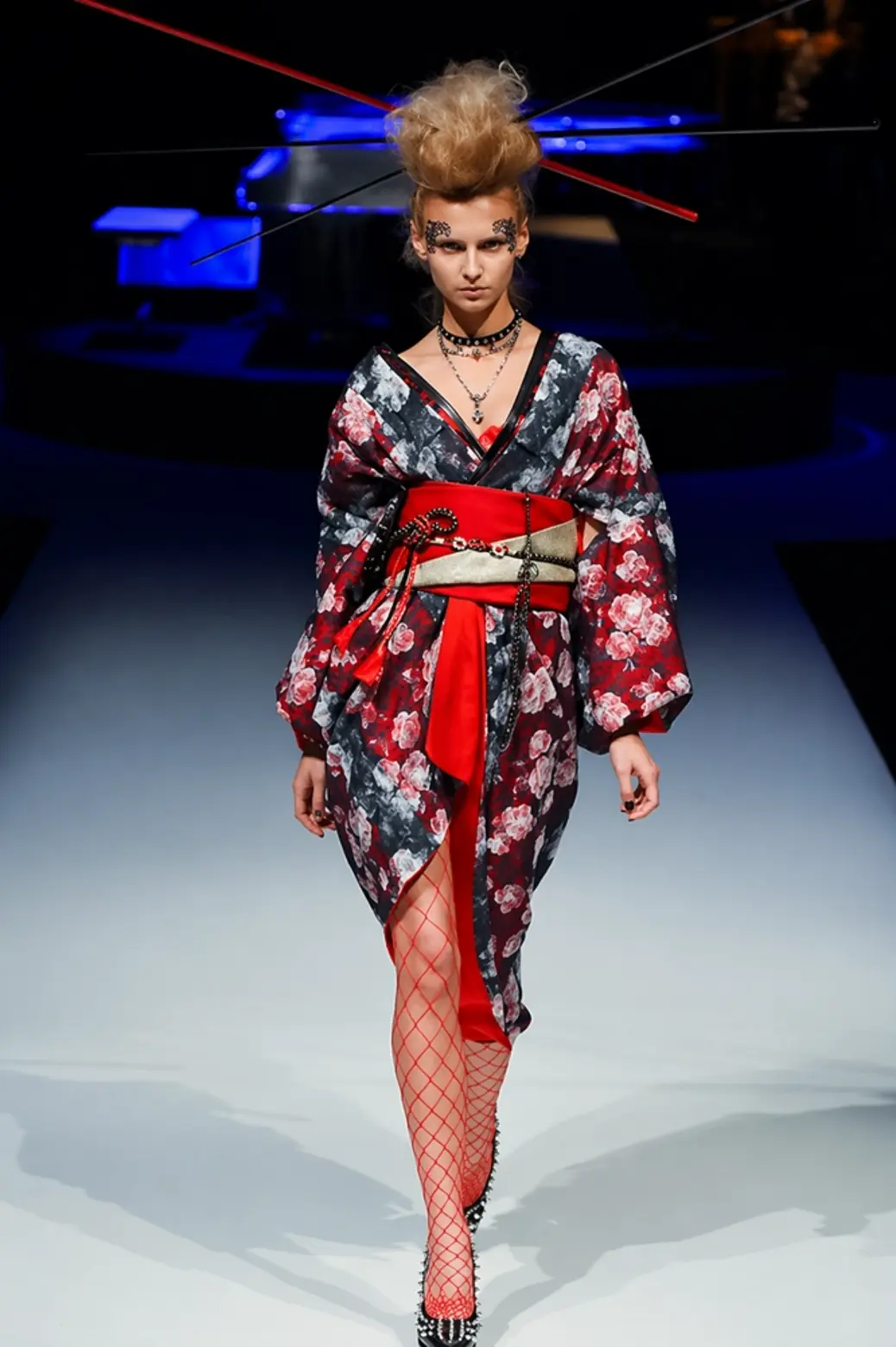 Kimono On the Runway e