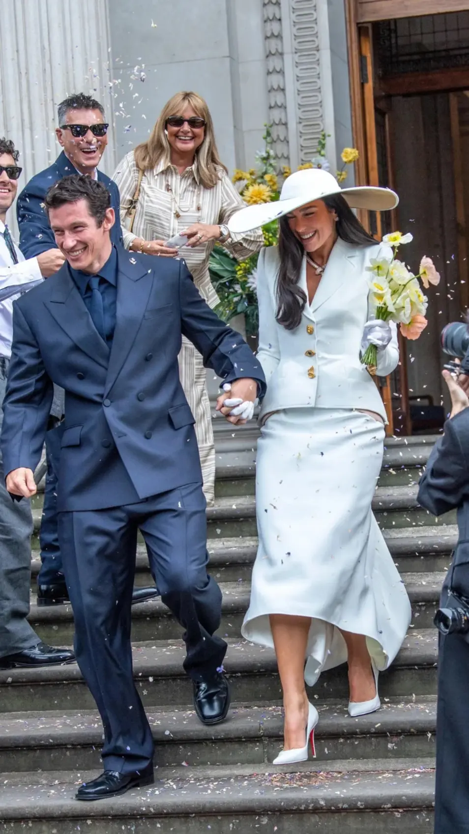 Dua Lipa wedding suit