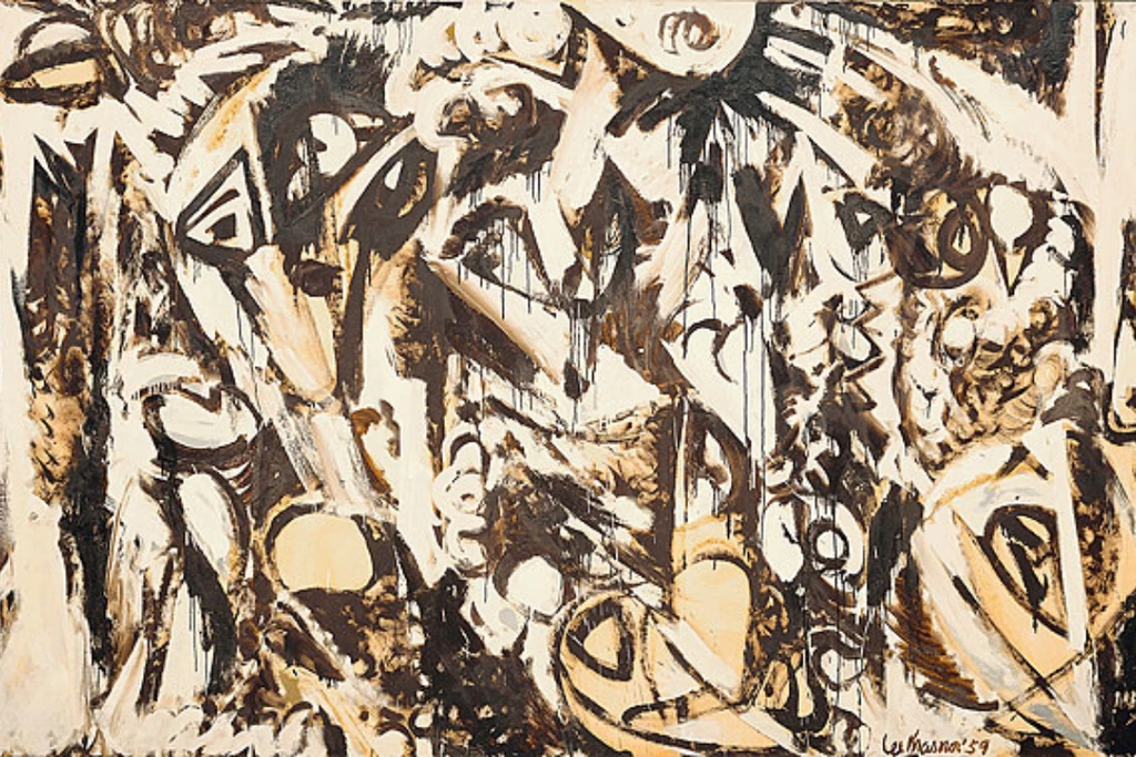 Jackson Pollock and Lee Krasner Abstract Expressionism 2