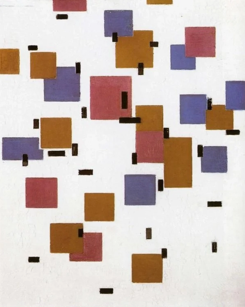 Piet Mondrian abstraction