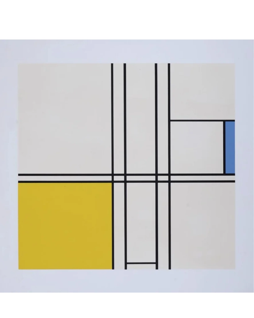 Piet Mondrian abstraction 3