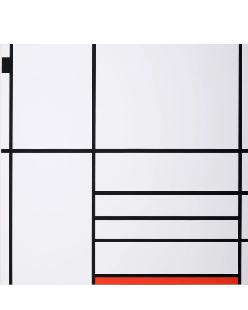 Piet Mondrian abstraction 2