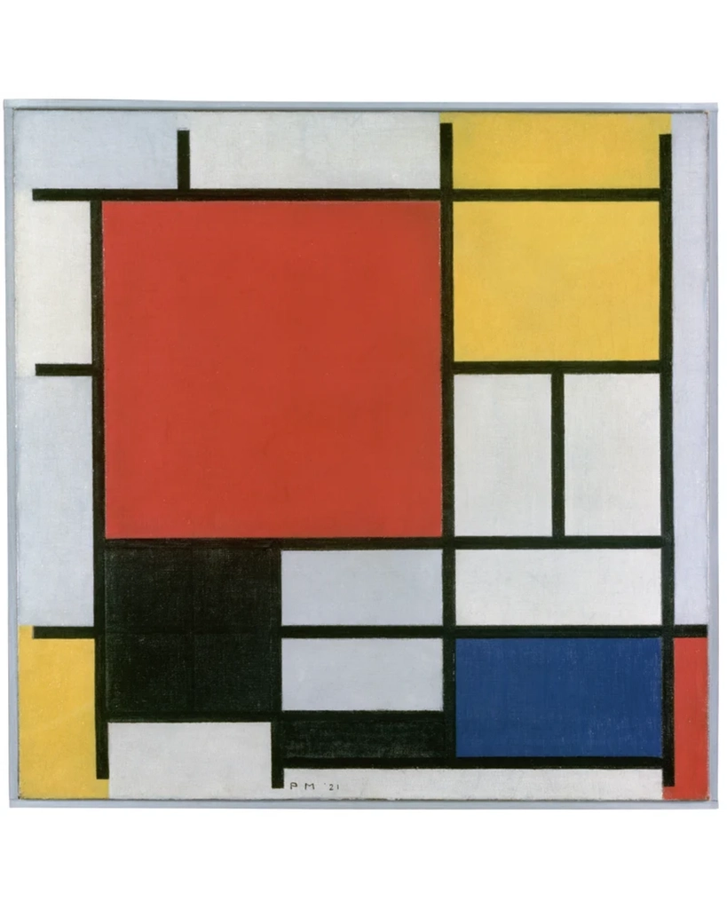 Piet Mondrian abstraction