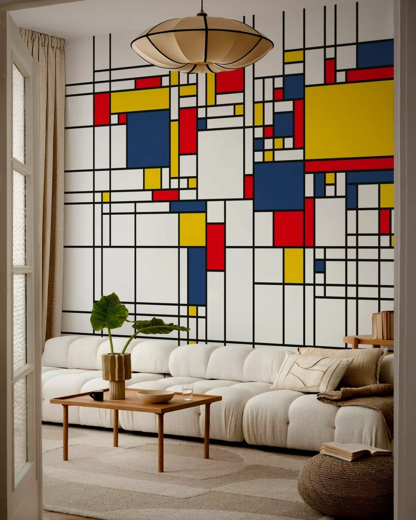 Piet Mondrian abstraction