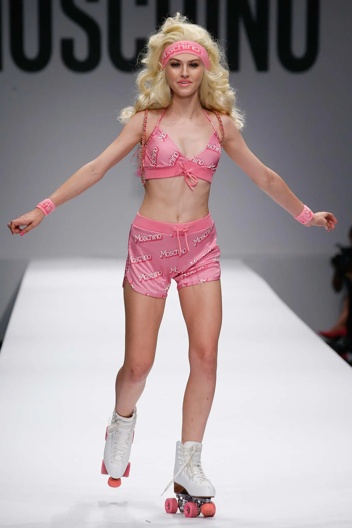 pin-up girl style runway aa