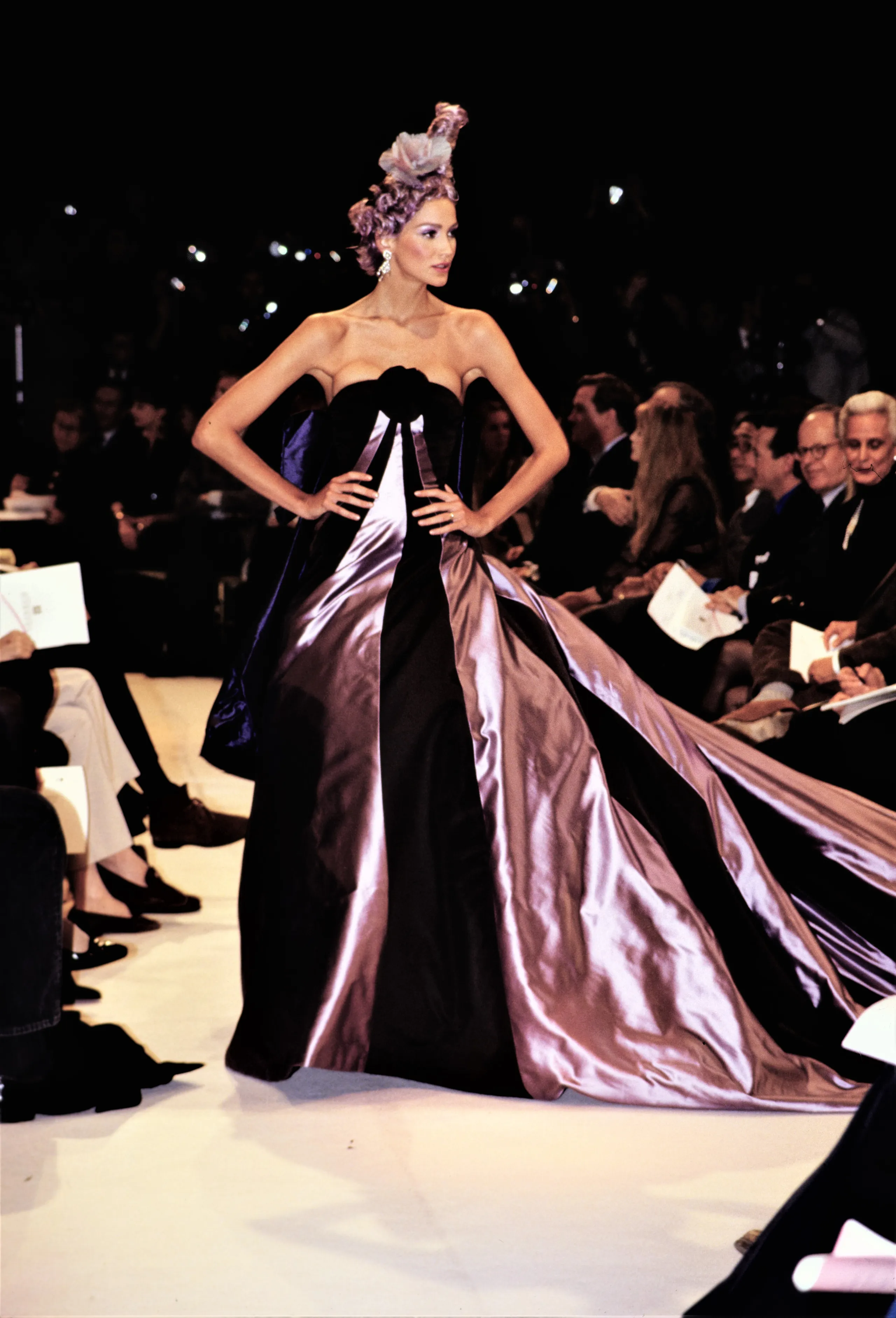 John Galliano as creative director in Givenchy Spring 1996 Couture Collection
