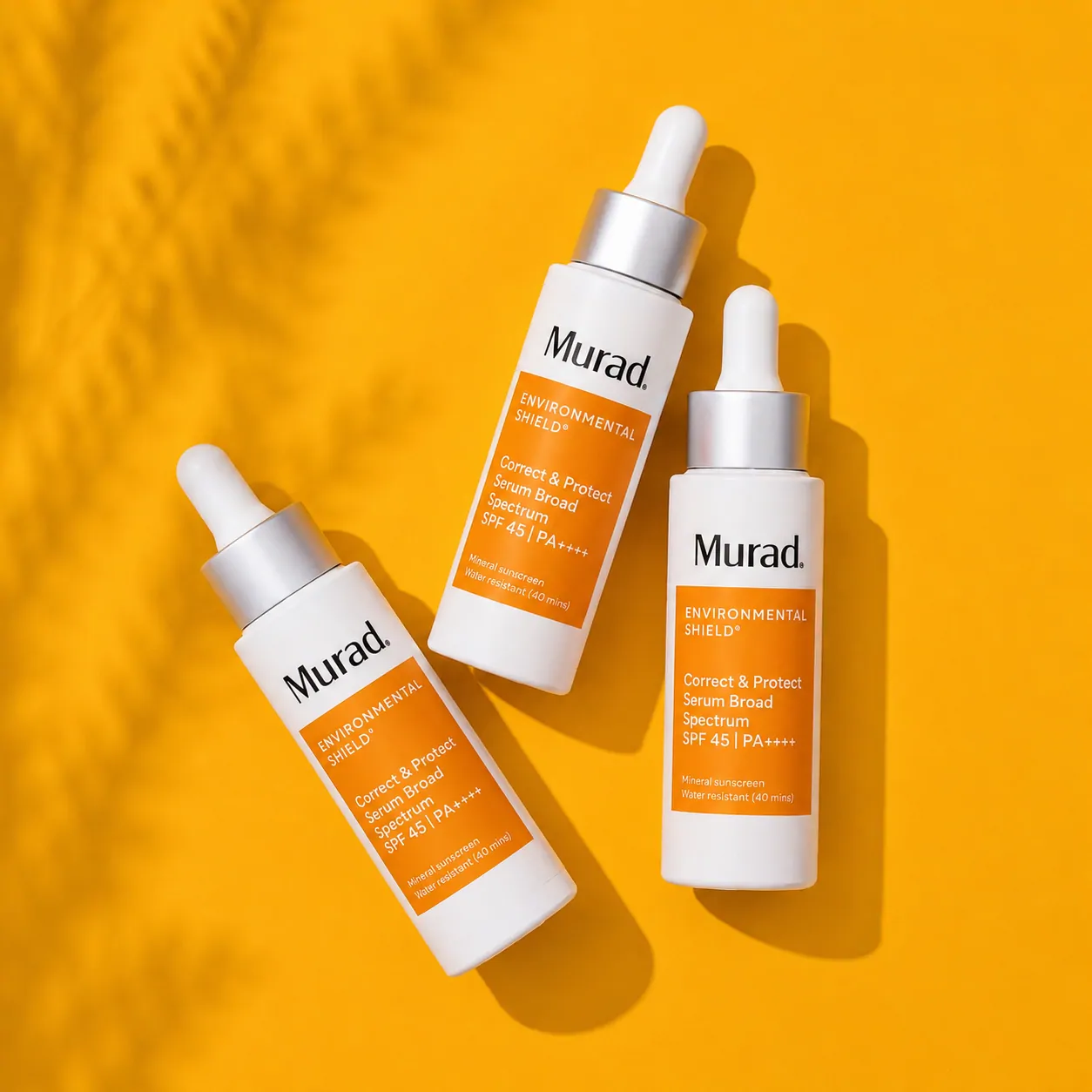 Lightweight Sunscreens Murad Correct & Protect Serum Broad Spectrum