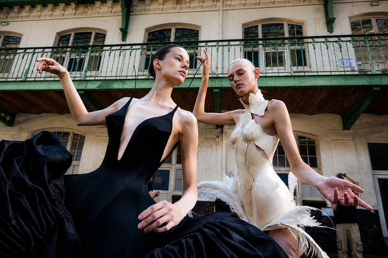 Mohammed Ashi Made the Ghosts Waltz Through Fall 2026 Couture 1