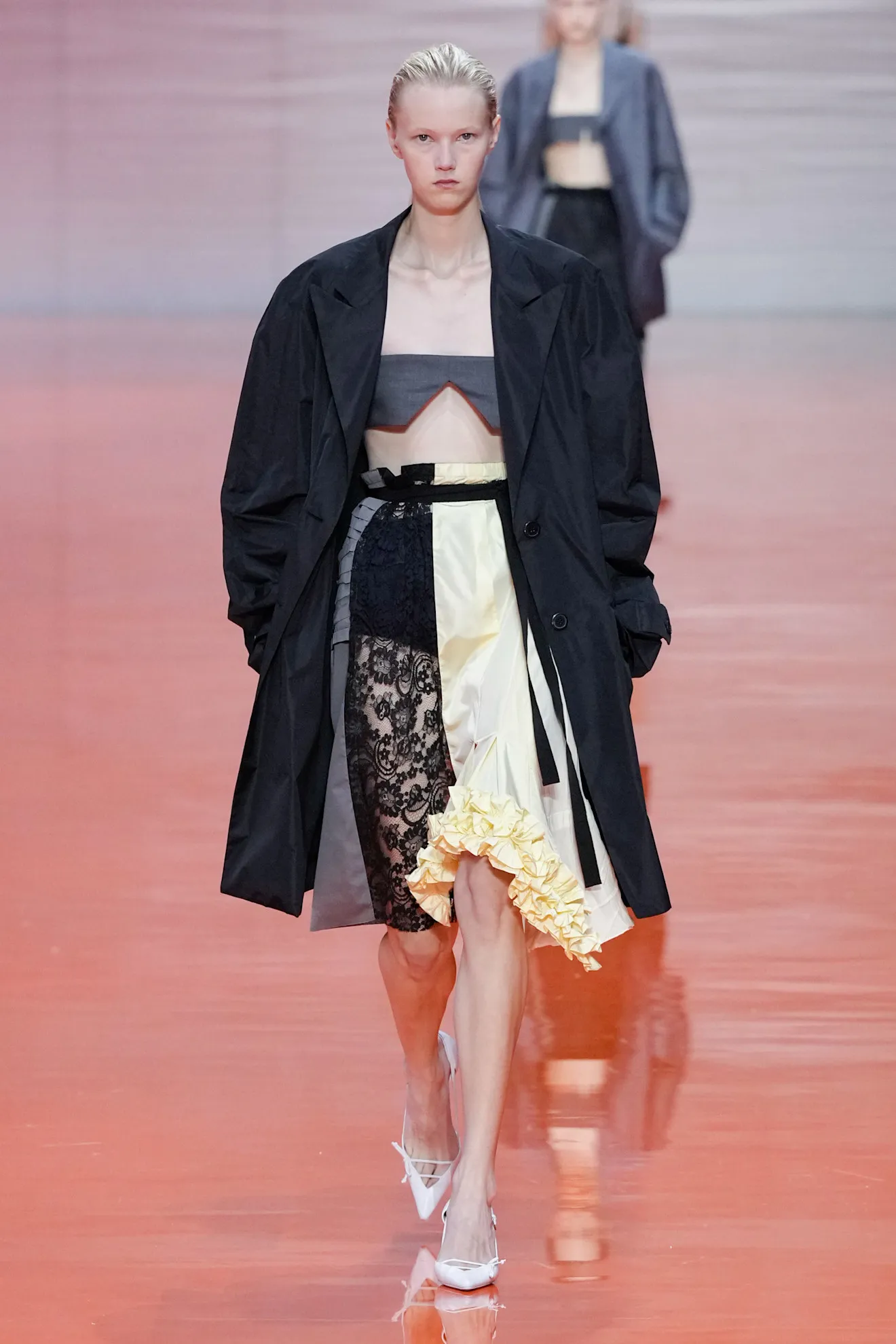 bare skin makeup Prada Spring 2026 Fashion Show