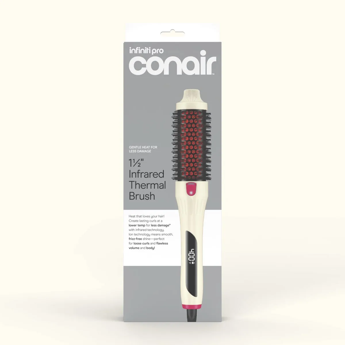 Sleek hair Conair Infrared Thermal Brush