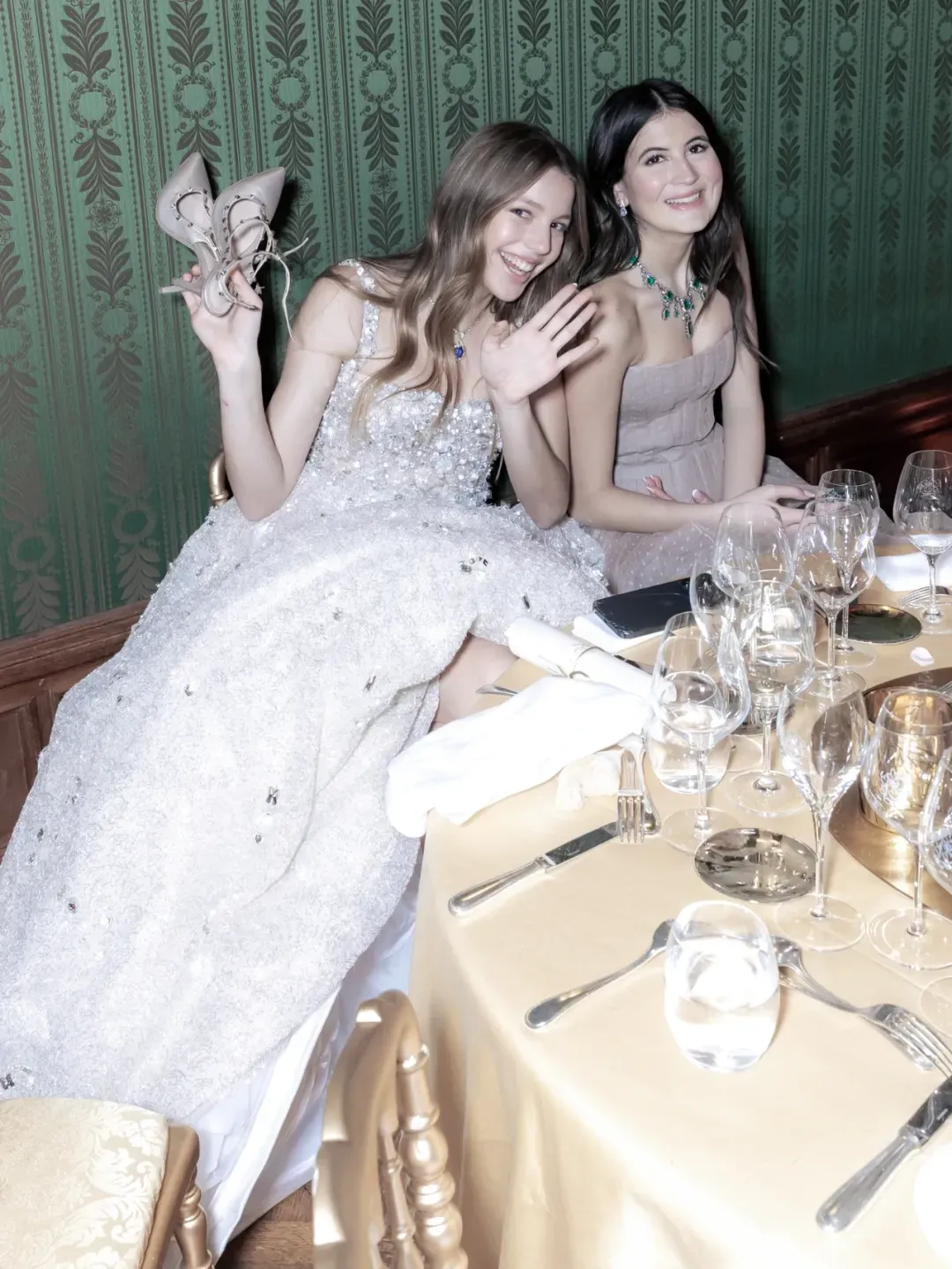 Cornelia Manon and Sienna Gallienne at Le Bal 2024