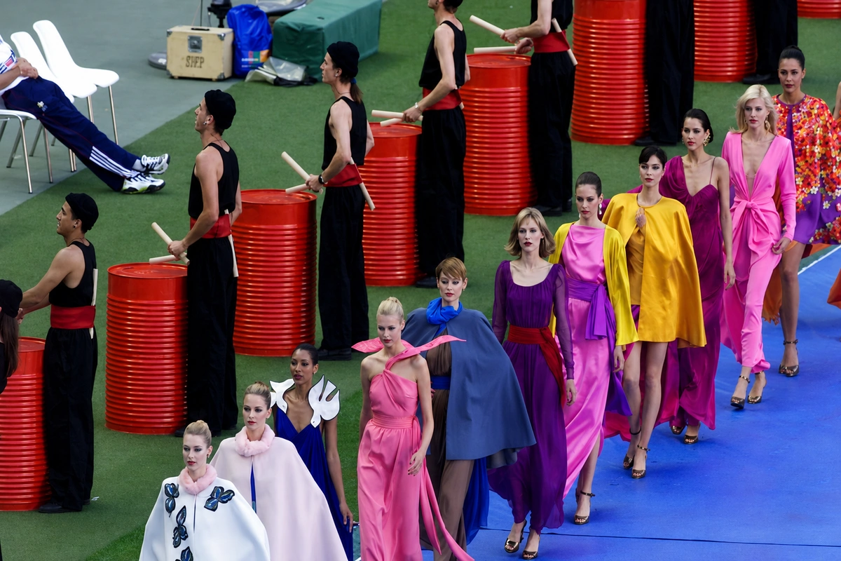 Yves Saint Laurent World Cup show 1
