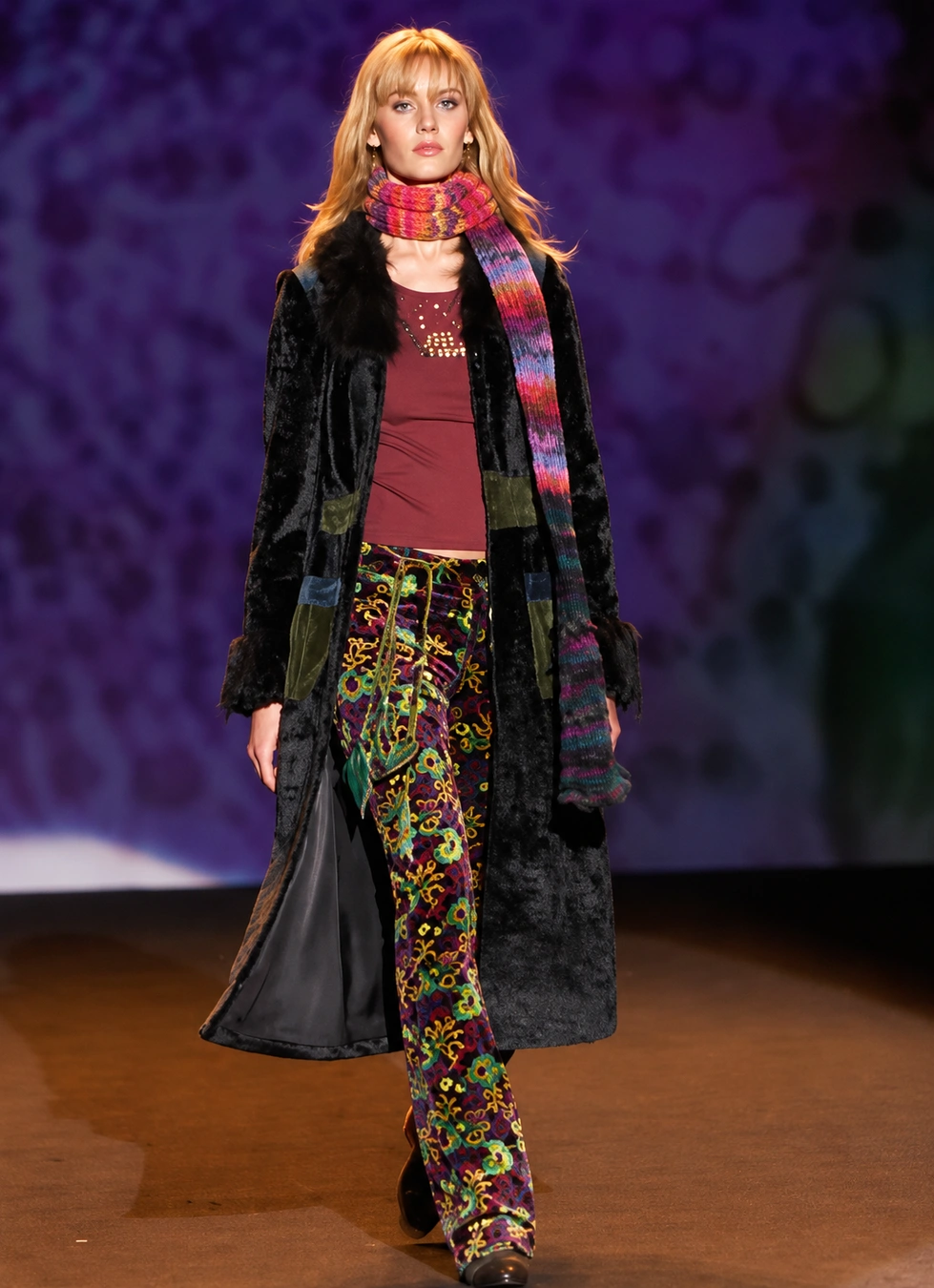 hippie style runway