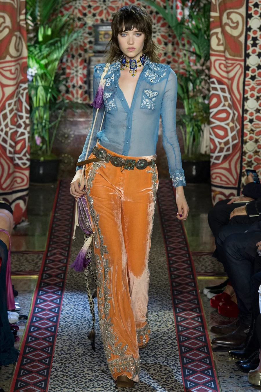 hippie style runway 7