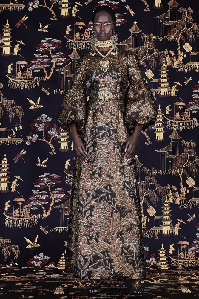 Brocade Fabric: A Regal Tapestry of Power and Tradition 37