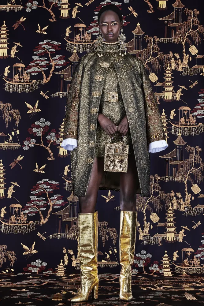 Brocade Fabric: A Regal Tapestry of Power and Tradition 38