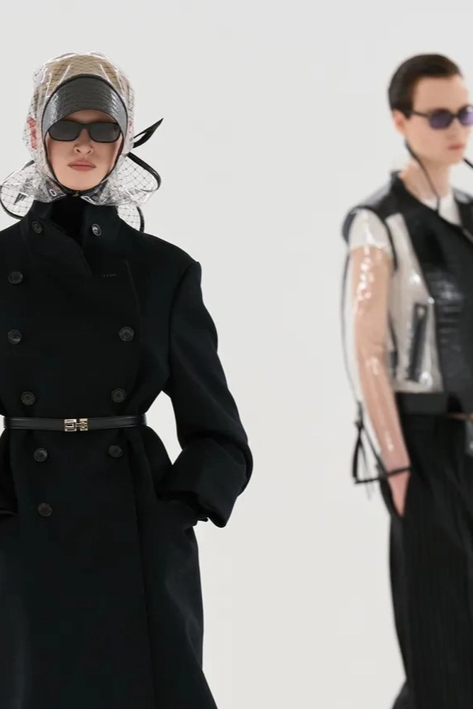 Transparent Fashion Beneath the Pouring Rain 0
