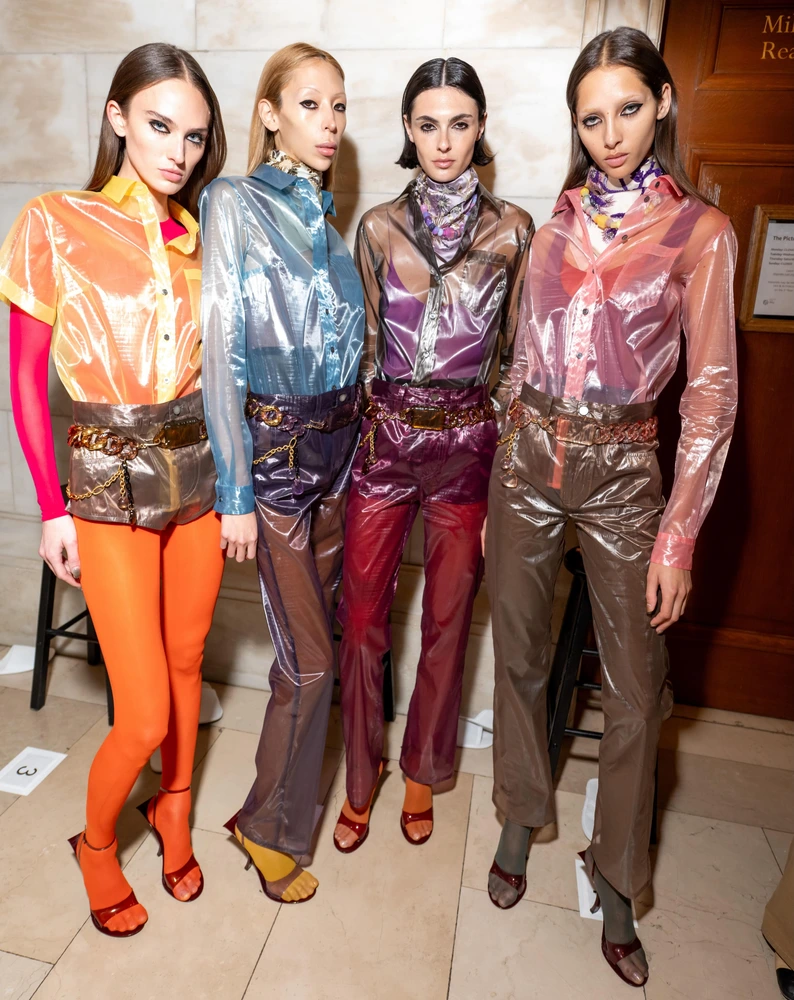 Transparent Fashion Beneath the Pouring Rain 13