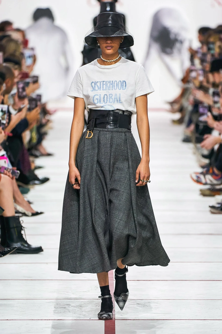 Teddy Girl style runway