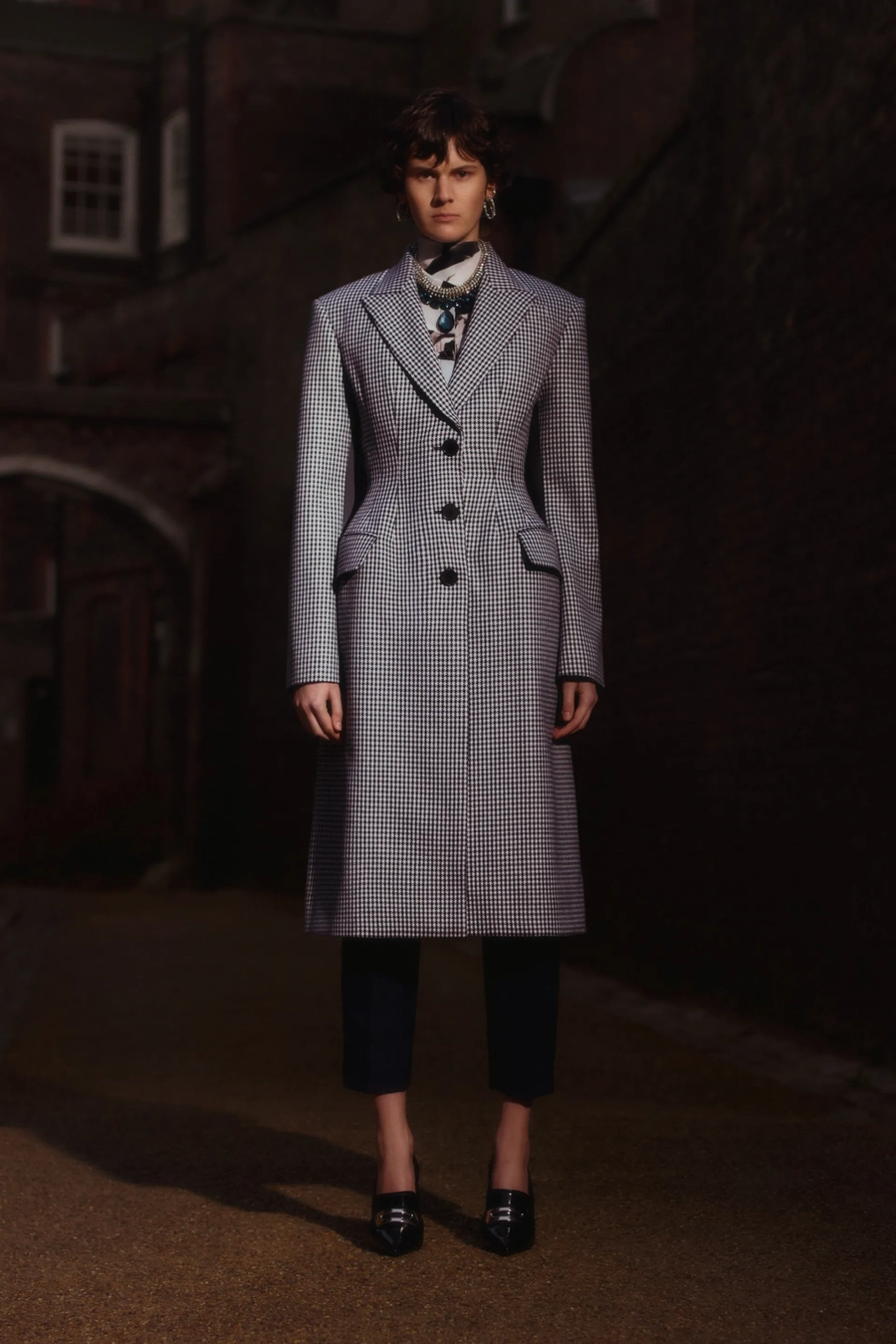 Teddy Girl style runway a