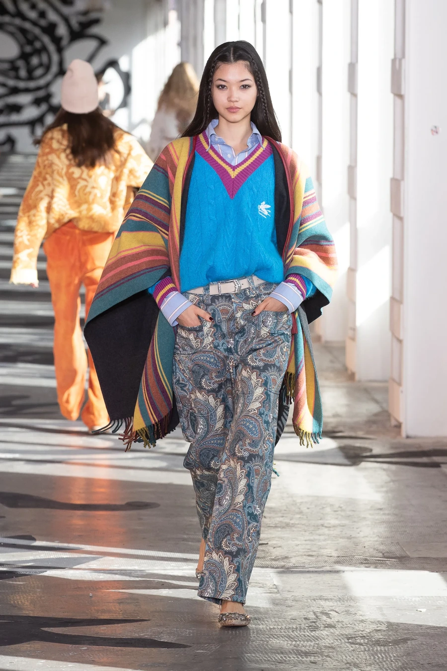 70s style runway f